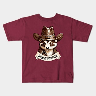 Howdy Partner Kids T-Shirt